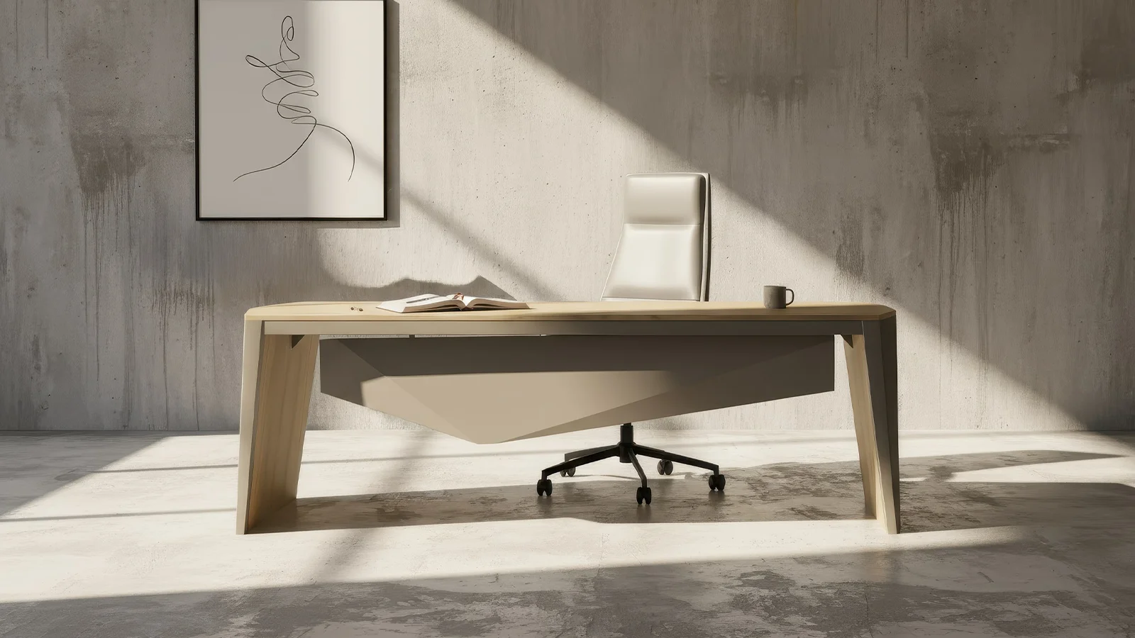 Loft Yönetici Masası