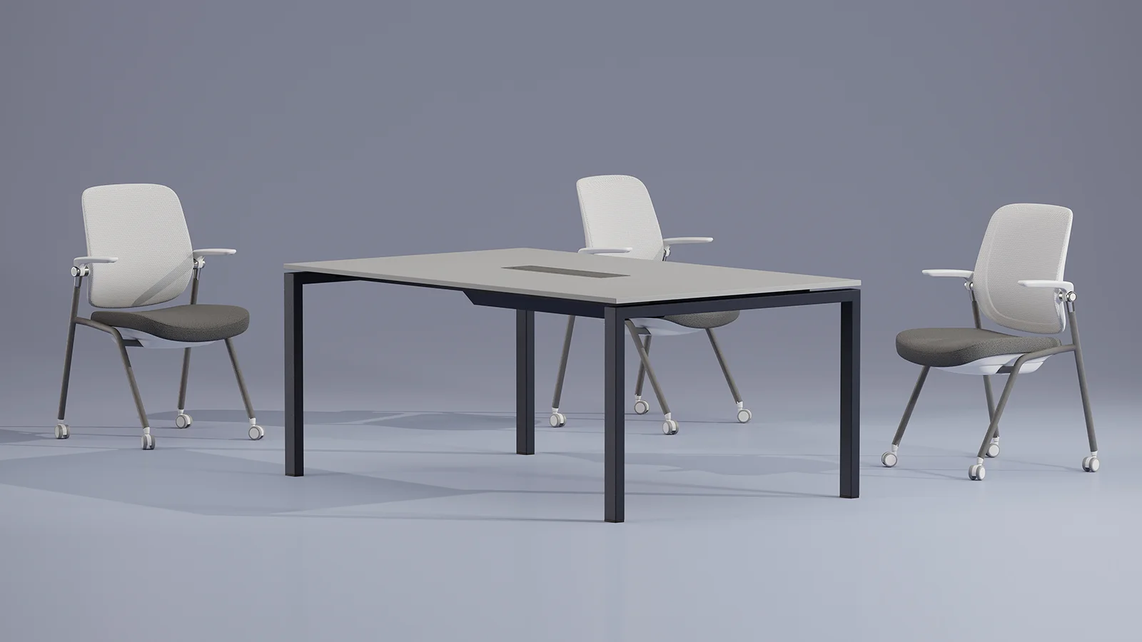 Steel Toplantı Masası